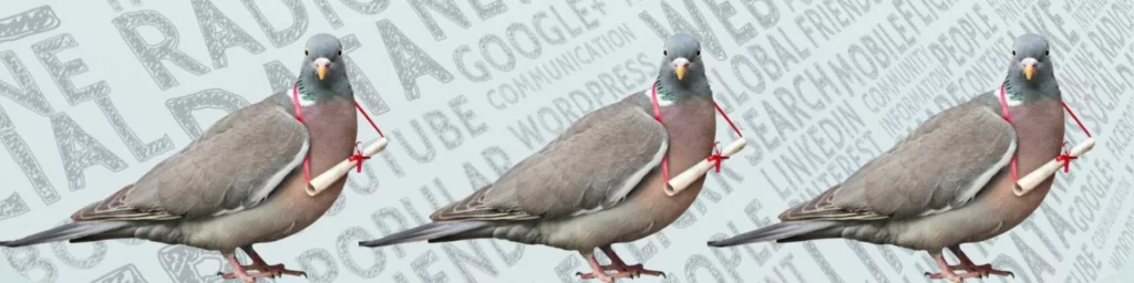 presse - pigeons voyageurs portant un message