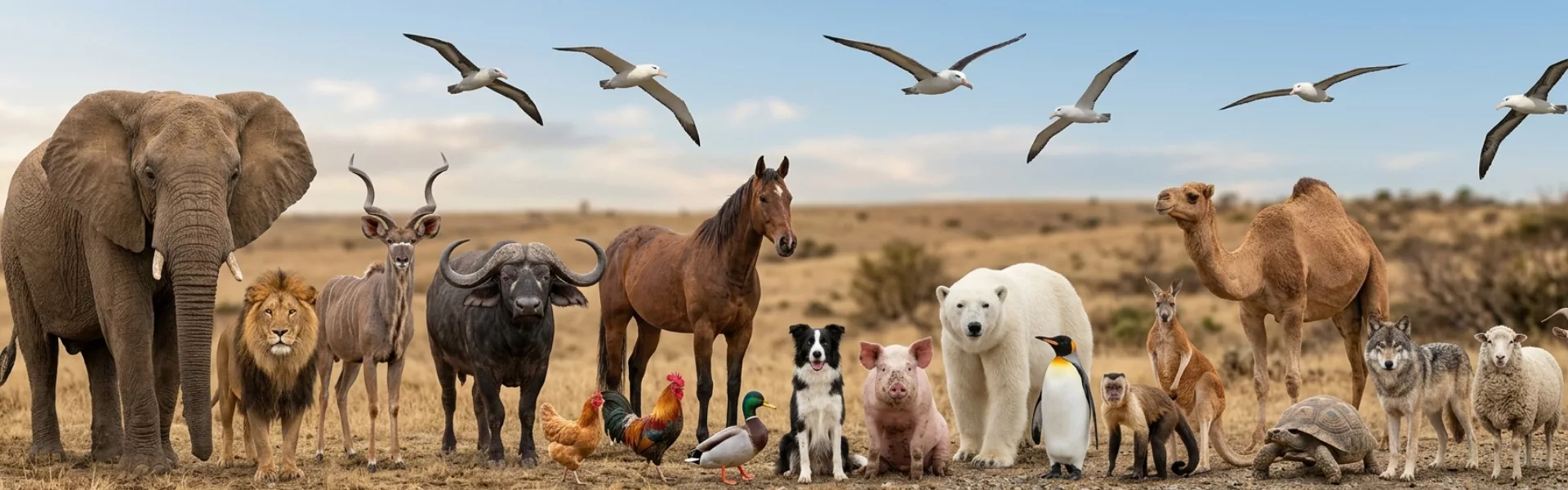 Espèces galerie animaux header